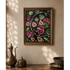 Fruits of the Sunlit Garden – Original Oil Painting by Marina Stognieva | Crimea | Picturesque Guide to Ukraine